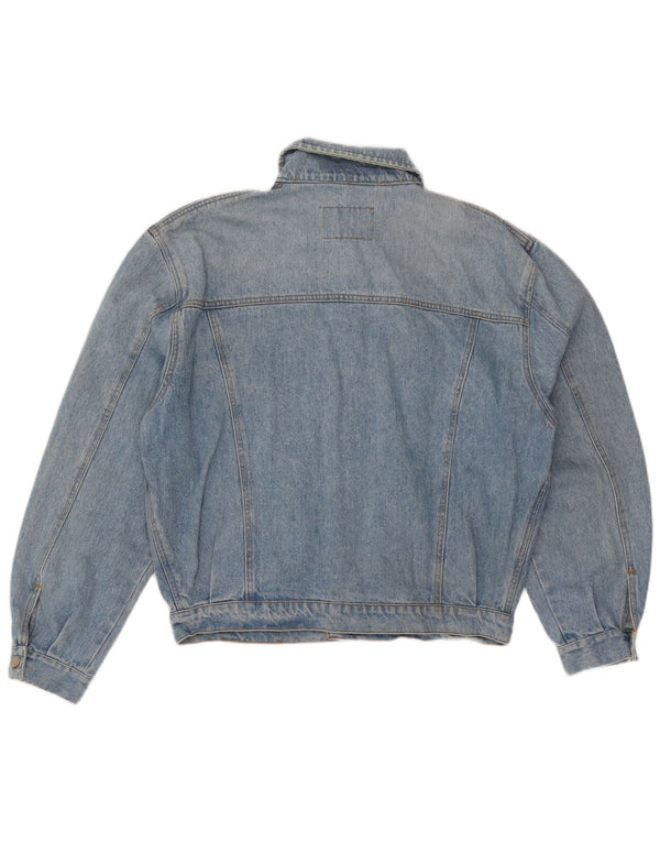Vintage Mens Denim Jacket UK 40 Large Blue