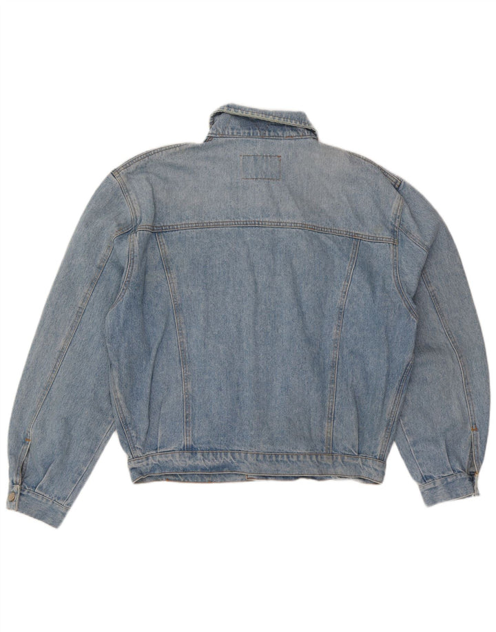Vintage Mens Denim Jacket UK 40 Large Blue