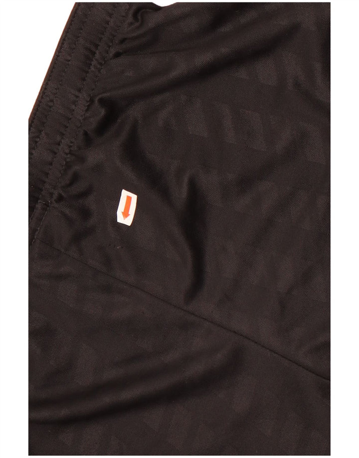 Nike Boys Dri Fit Sport Shorts 10-11 Years Medium Black Striped Polyester