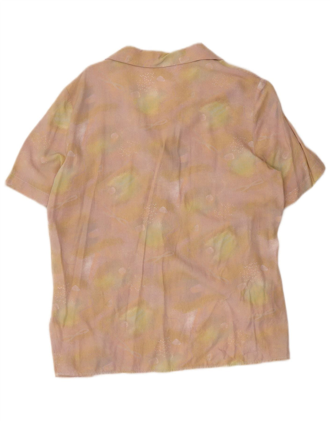 Andrea Mare Womens Shirt Blouse IT 42 Medium Multicoloured Tie Dye