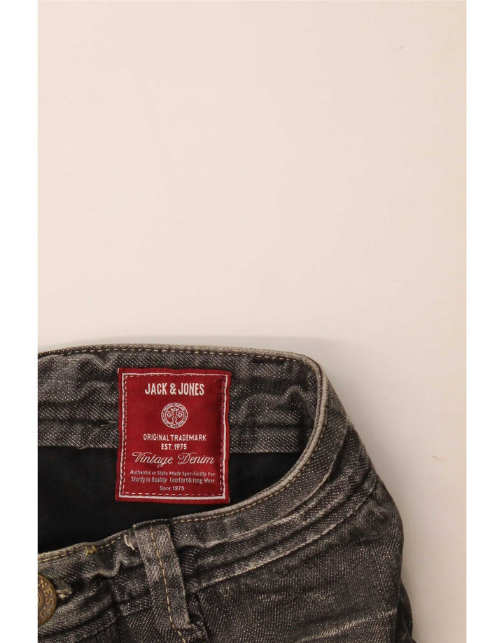 Jack & Jones Mens Straight Jeans W30 L32 Grey