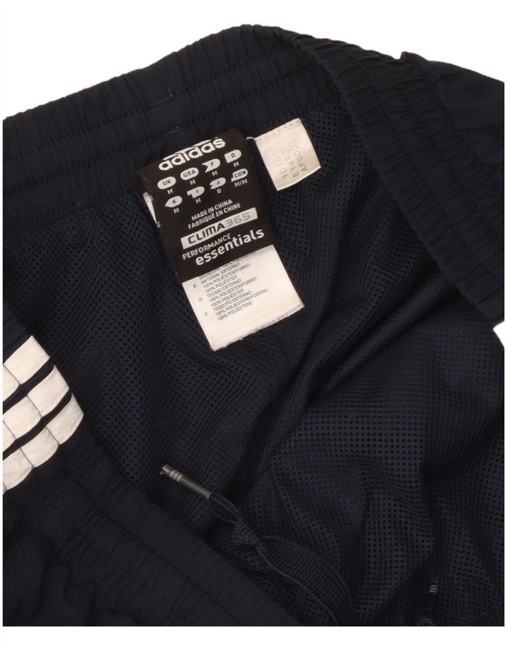 Adidas Mens Clima 365 Capri Tracksuit Trousers Medium  Navy Blue Polyester
