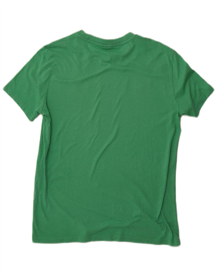CHAMPION Mens Graphic T-Shirt Top Small Green