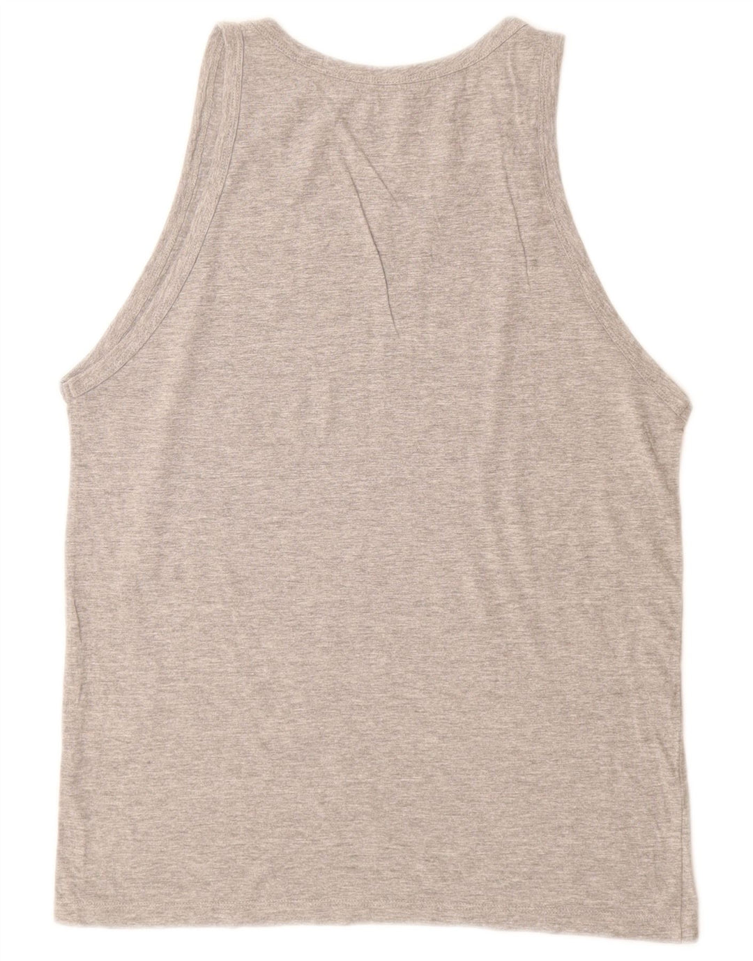 Jack & Jones Mens Vest Top Medium Grey Cotton