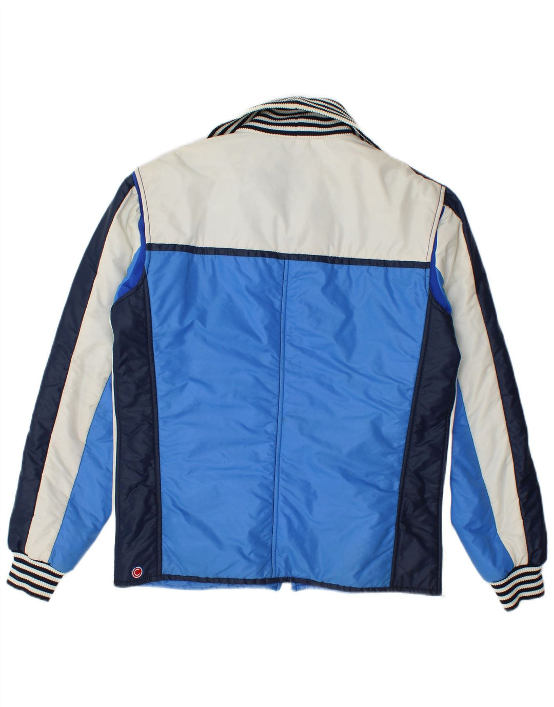 Colmar Mens Padded Jacket IT 50 Medium Blue Colourblock Nylon