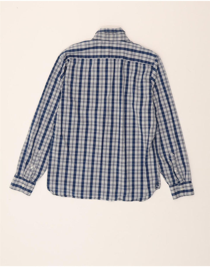 LEVI'S Mens Shirt Medium Blue Check Cotton
