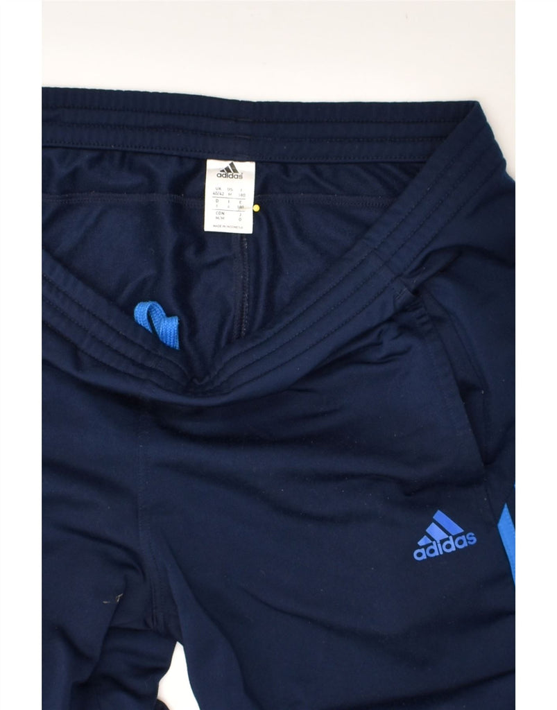 ADIDAS Mens Tracksuit Trousers Joggers UK 40-42 Medium Blue Polyester | Vintage Adidas | Thrift | Second-Hand Adidas | Used Clothing | Messina Hembry 