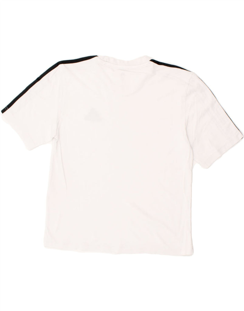 ADIDAS Mens T-Shirt Top XS White Vintage Adidas and Second-Hand Adidas from Messina Hembry 