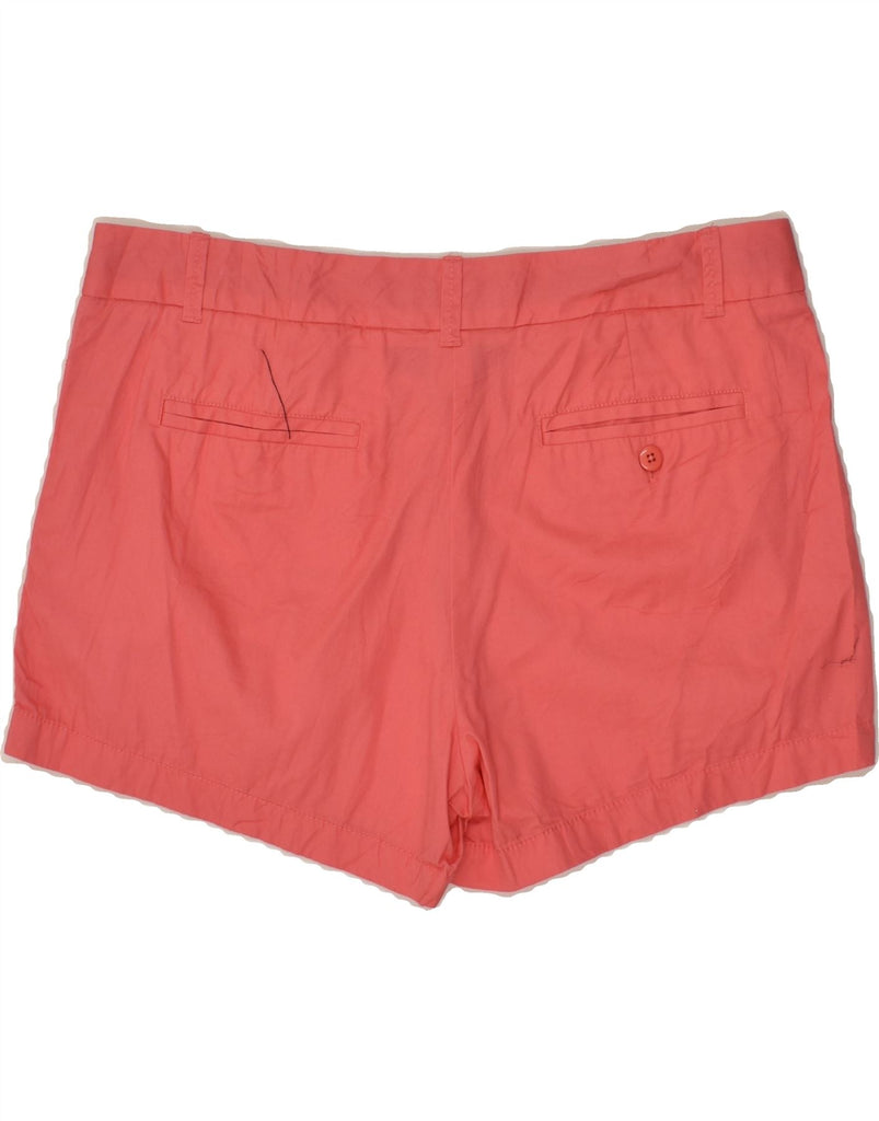 J. CREW Womens Broken In Chino Shorts US 12 Large W36  Pink Cotton | Vintage J. Crew | Thrift | Second-Hand J. Crew | Used Clothing | Messina Hembry 