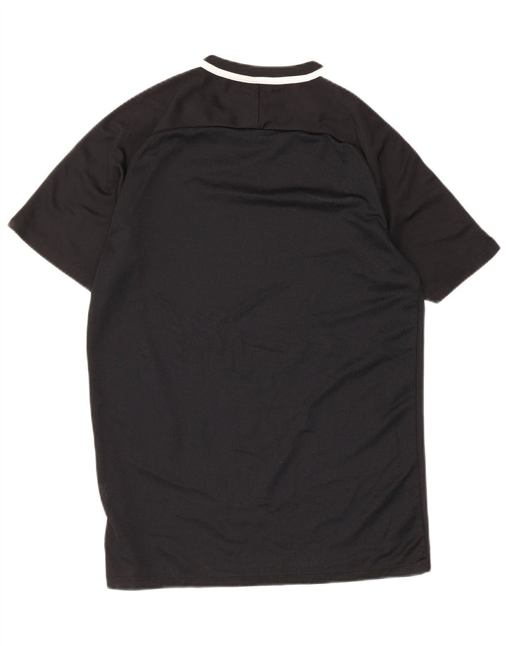 Nike Mens Dri Fit T-Shirt Top Small Black Polyester