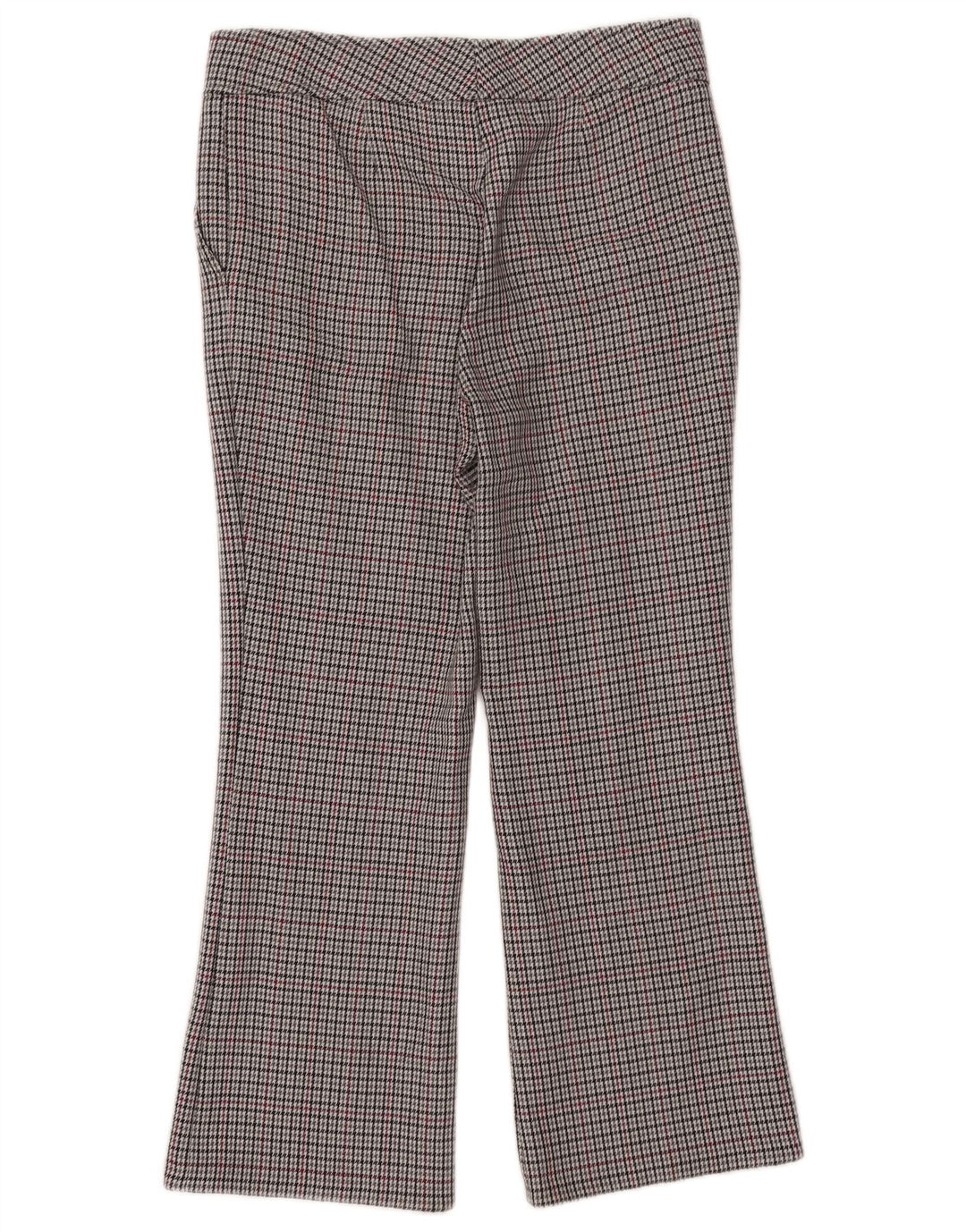 Hugo Boss Womens Suit Trousers UK 12 Medium W32 L27 Grey Houndstooth