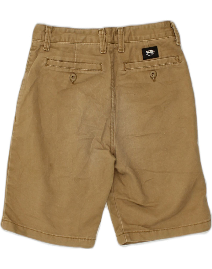 VANS Womens Chino Shorts W26 Small Brown Cotton | Vintage Vans | Thrift | Second-Hand Vans | Used Clothing | Messina Hembry 