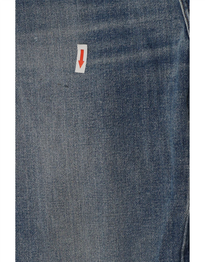 Wrangler Mens Straight Jeans W32 L27 Blue Cotton