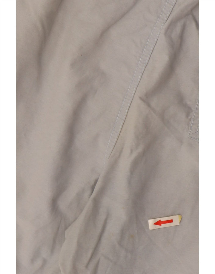 FRED PERRY Mens Swimming Shorts Large Grey Cotton