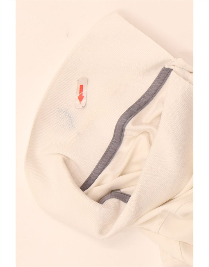Under Armour Mens Heat Gear Polo Shirt Large White Polyester