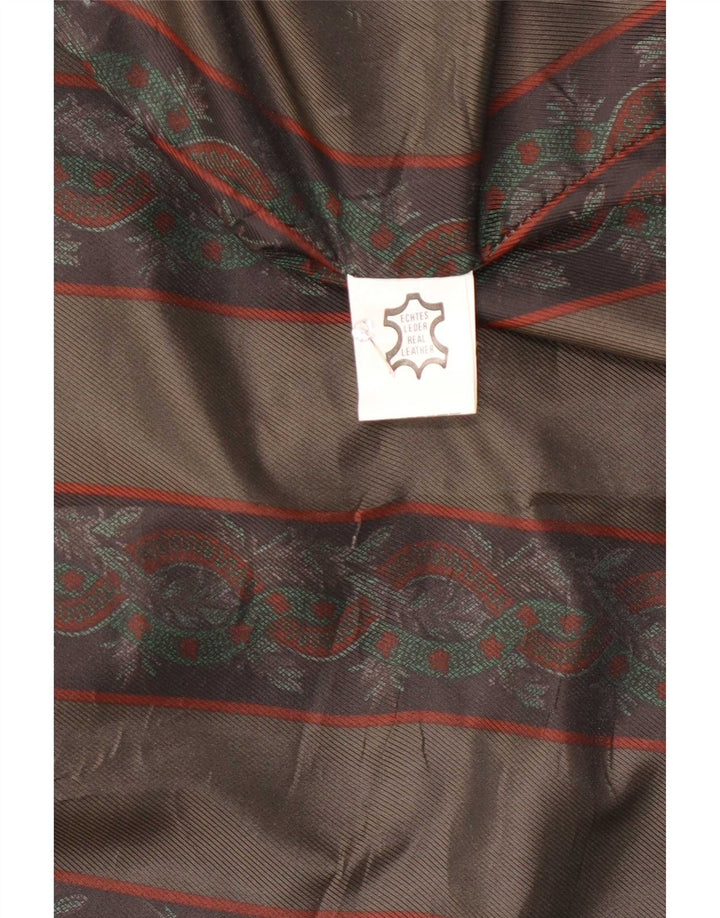 Vintage Womens 3 Button Suede Blazer Jacket EU 50 3XL Green Leather