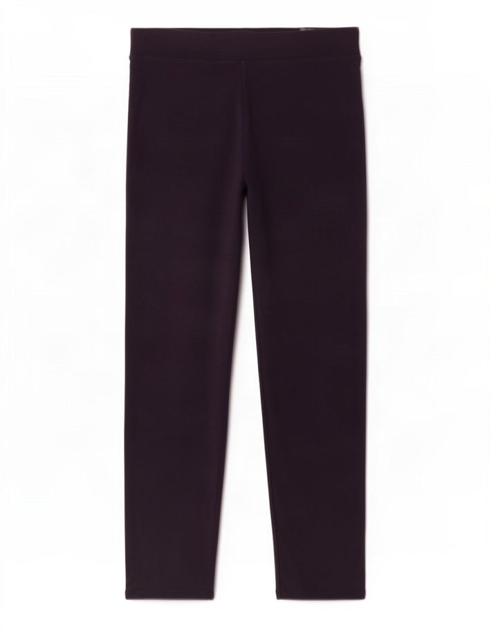 Marks & Spencer Womens Leggings UK 12 Medium Navy Blue Cotton