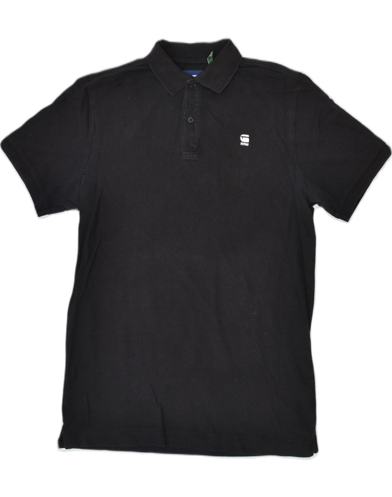 G-STAR Mens Polo Shirt Medium Black Cotton | Vintage G-Star | Thrift | Second-Hand G-Star | Used Clothing | Messina Hembry 