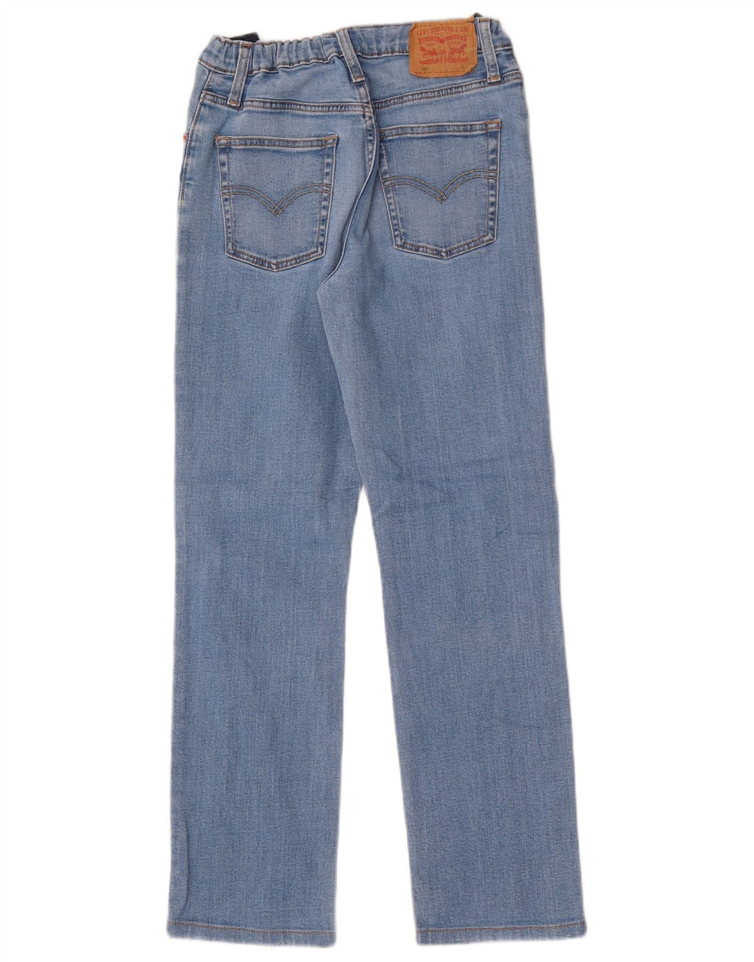 Levi's Boys 501 Distressed Straight Jeans 13-14 Years W28 L27 Blue