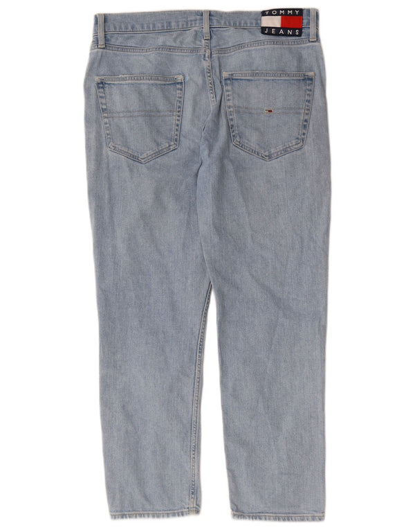 Tommy Hilfiger Womens Straight Jeans W31 L27 Blue Cotton