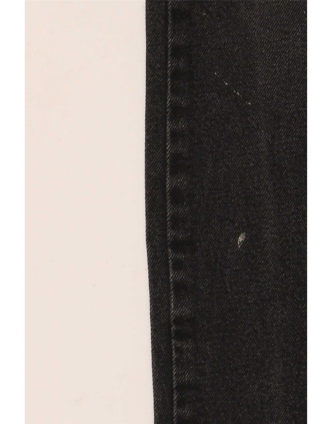 Wrangler Mens Straight Jeans W32 L34 Black Cotton