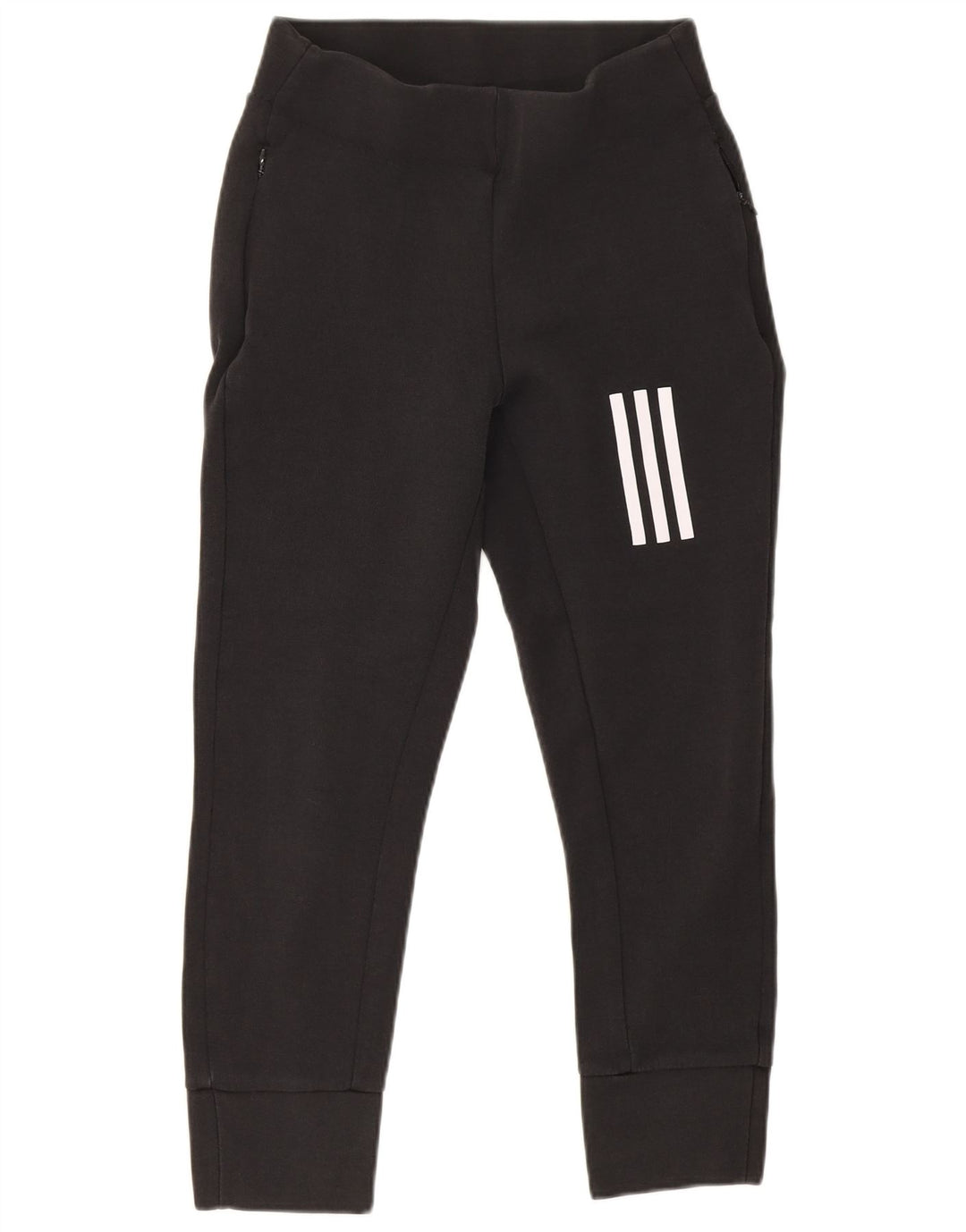 Adidas Womens Tracksuit Trousers Joggers UK 12 Medium  Black