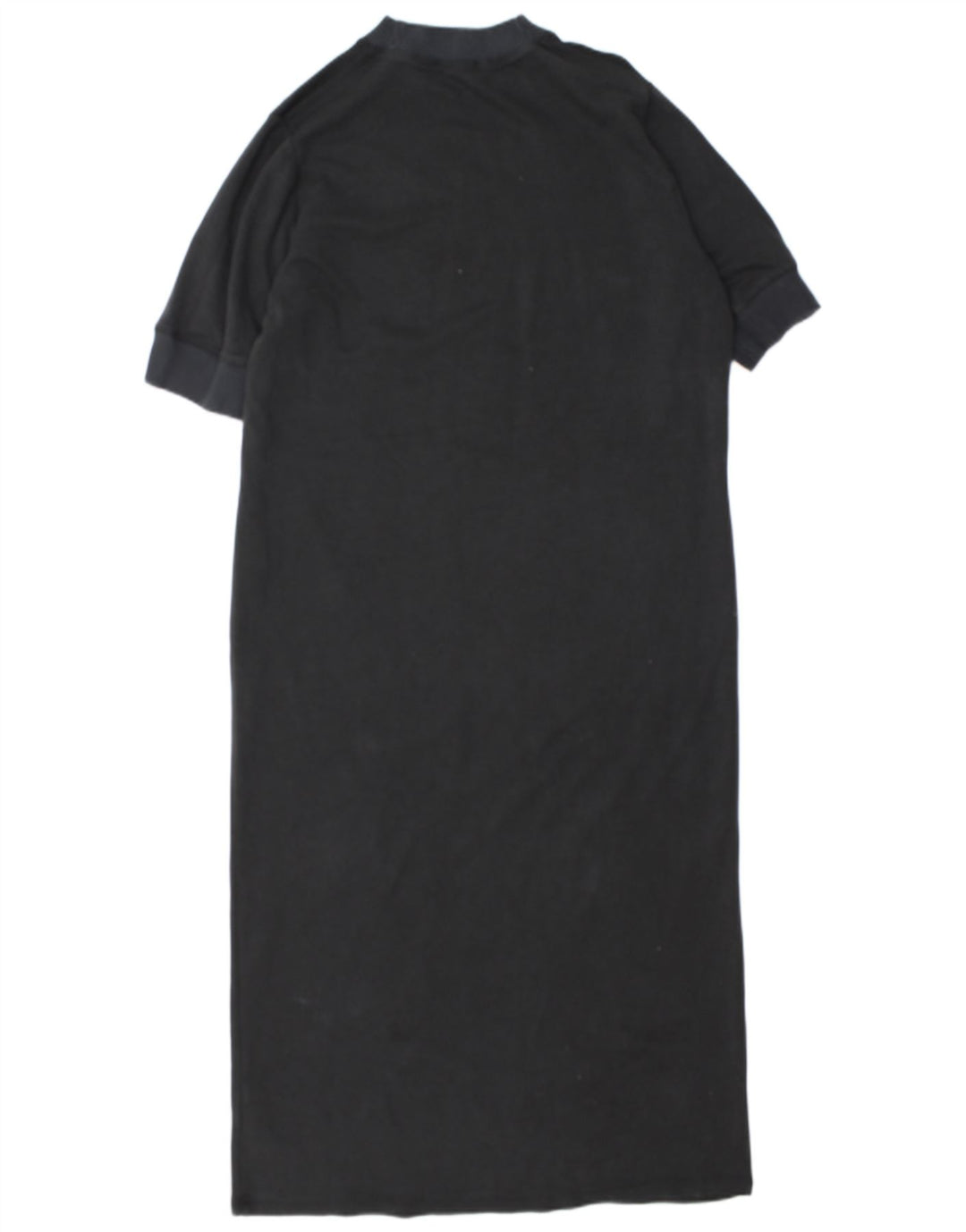 Zara Womens Oversized Maxi Dress UK 14 Medium Grey Cotton
