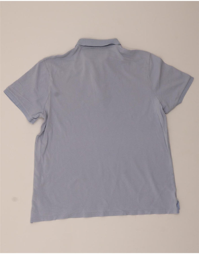 NIKE Mens Polo Shirt 2XL Blue Cotton Vintage Nike and Second-Hand Nike from Messina Hembry 