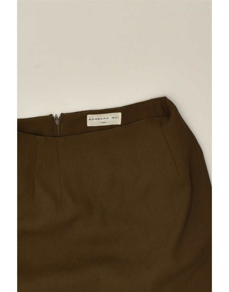 VINTAGE Womens Paris Pencil Skirt W24 XS  Khaki | Vintage Vintage | Thrift | Second-Hand Vintage | Used Clothing | Messina Hembry 