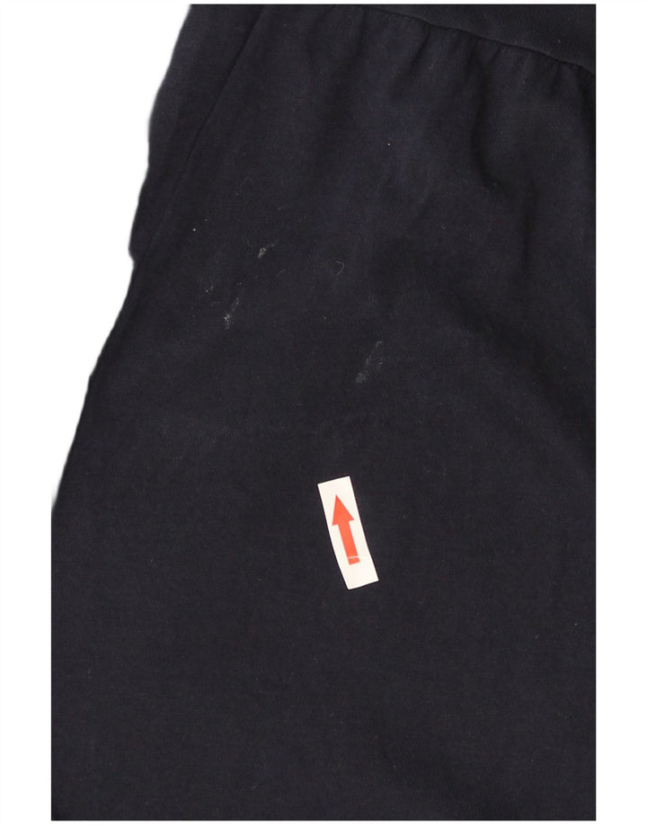 Marks & Spencer Womens Regular Maxi Dress UK 14 Medium Navy Blue Cotton