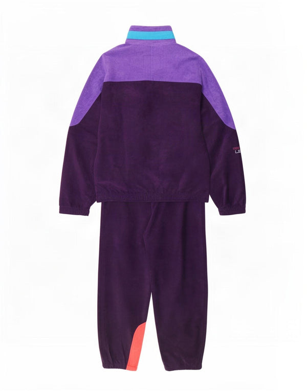 Great Escapes Womens Oversized Full Tracksuit UK 14 Medium Purple