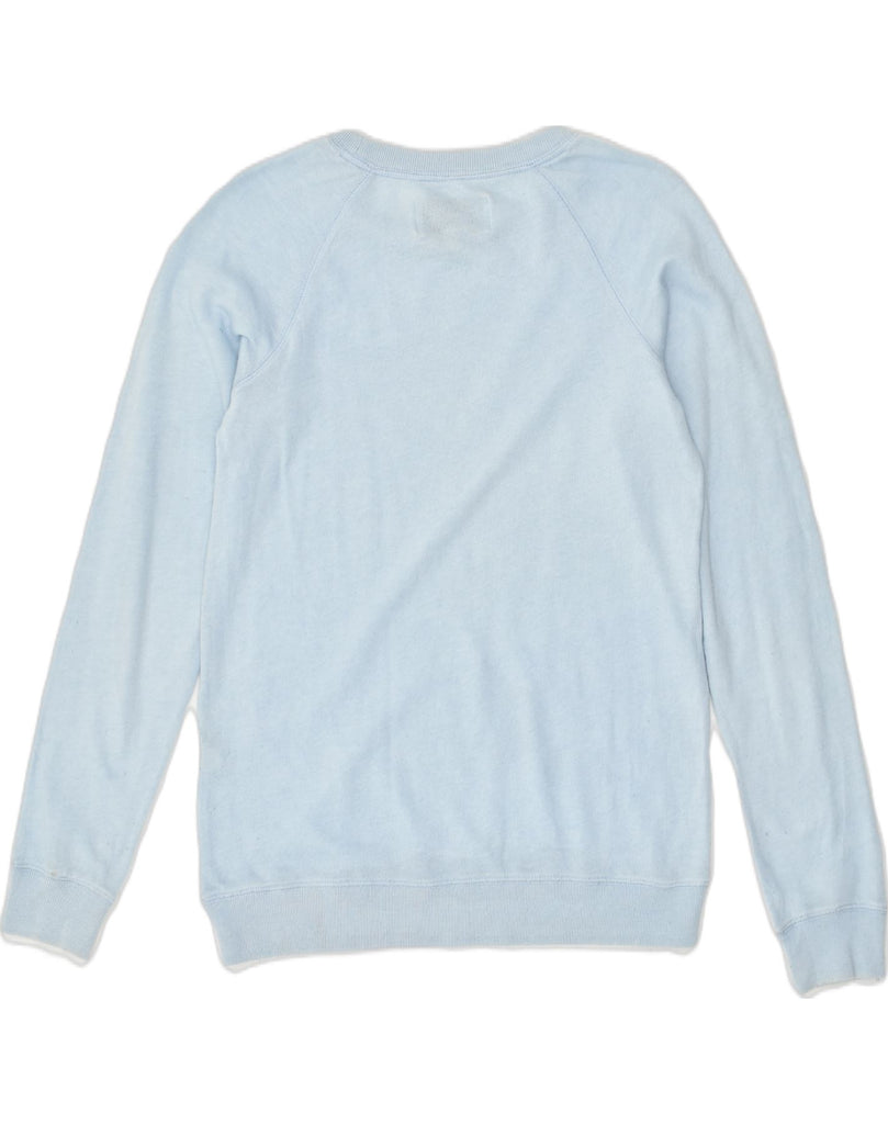 JACK WILLS Womens Sweatshirt Jumper UK 10 Small Blue Cotton | Vintage Jack Wills | Thrift | Second-Hand Jack Wills | Used Clothing | Messina Hembry 