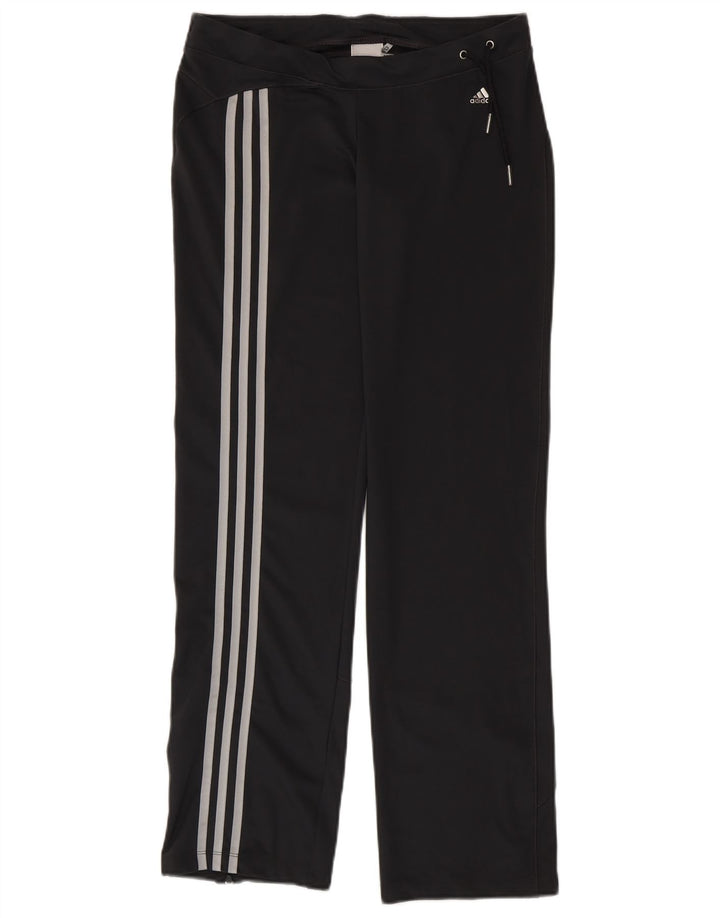ADIDAS Womens Climacool Tracksuit Trousers UK 14 Large  Grey Polyester