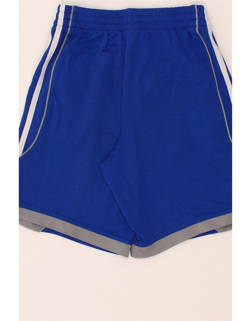 ADIDAS Boys Sport Shorts 7-8 Years Small  Blue Polyester Vintage Adidas and Second-Hand Adidas from Messina Hembry 