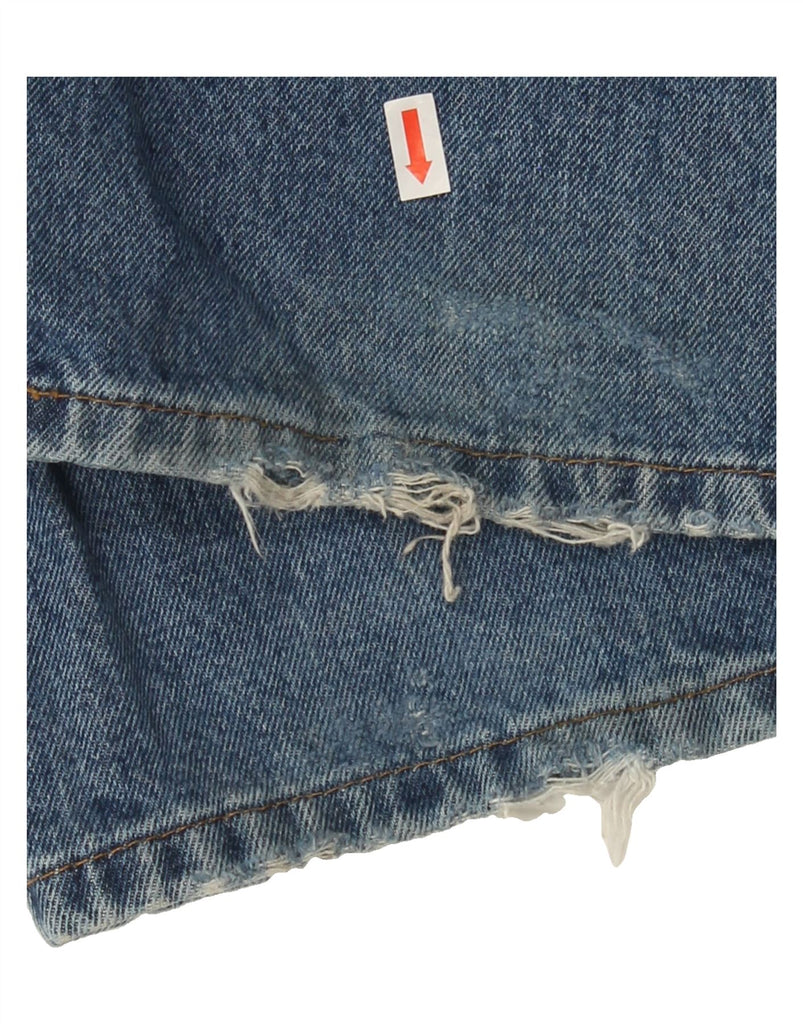 EDDIE BAUER Womens Relaxed Fit Straight Jeans W44 L34 Blue Cotton Vintage Eddie Bauer and Second-Hand Eddie Bauer from Messina Hembry 