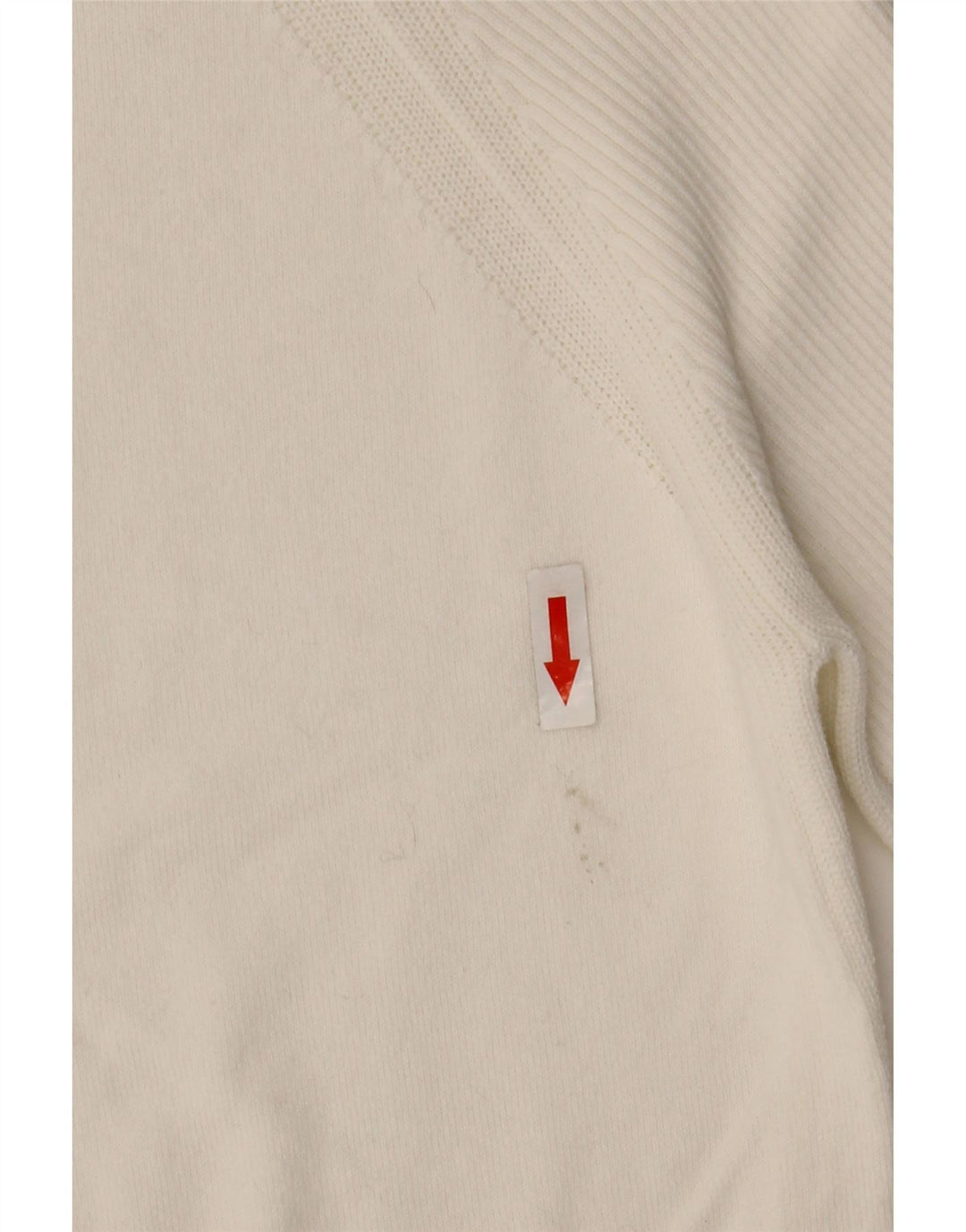 Marks & Spencer Womens Boat Neck Jumper Sweater UK 10 Small White
