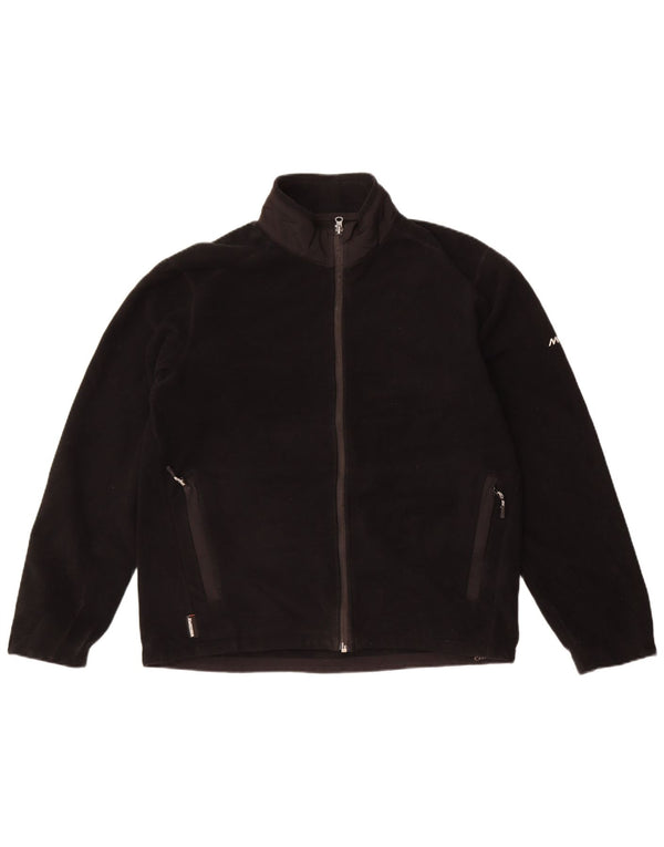 Musto Mens Fleece Jacket UK 38 Medium Black Polyester