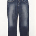Calvin Klein Mens Straight Jeans W36 L31 Blue