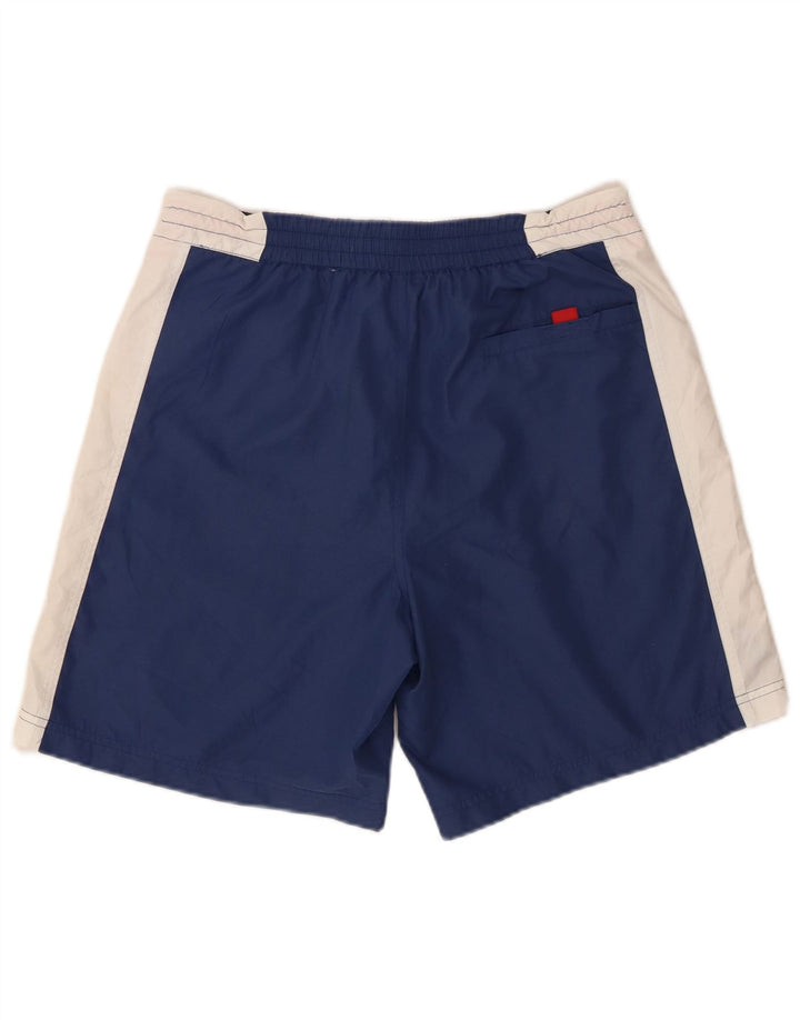 Kappa Mens Swimming Shorts Large Navy Blue Colourblock Polyester