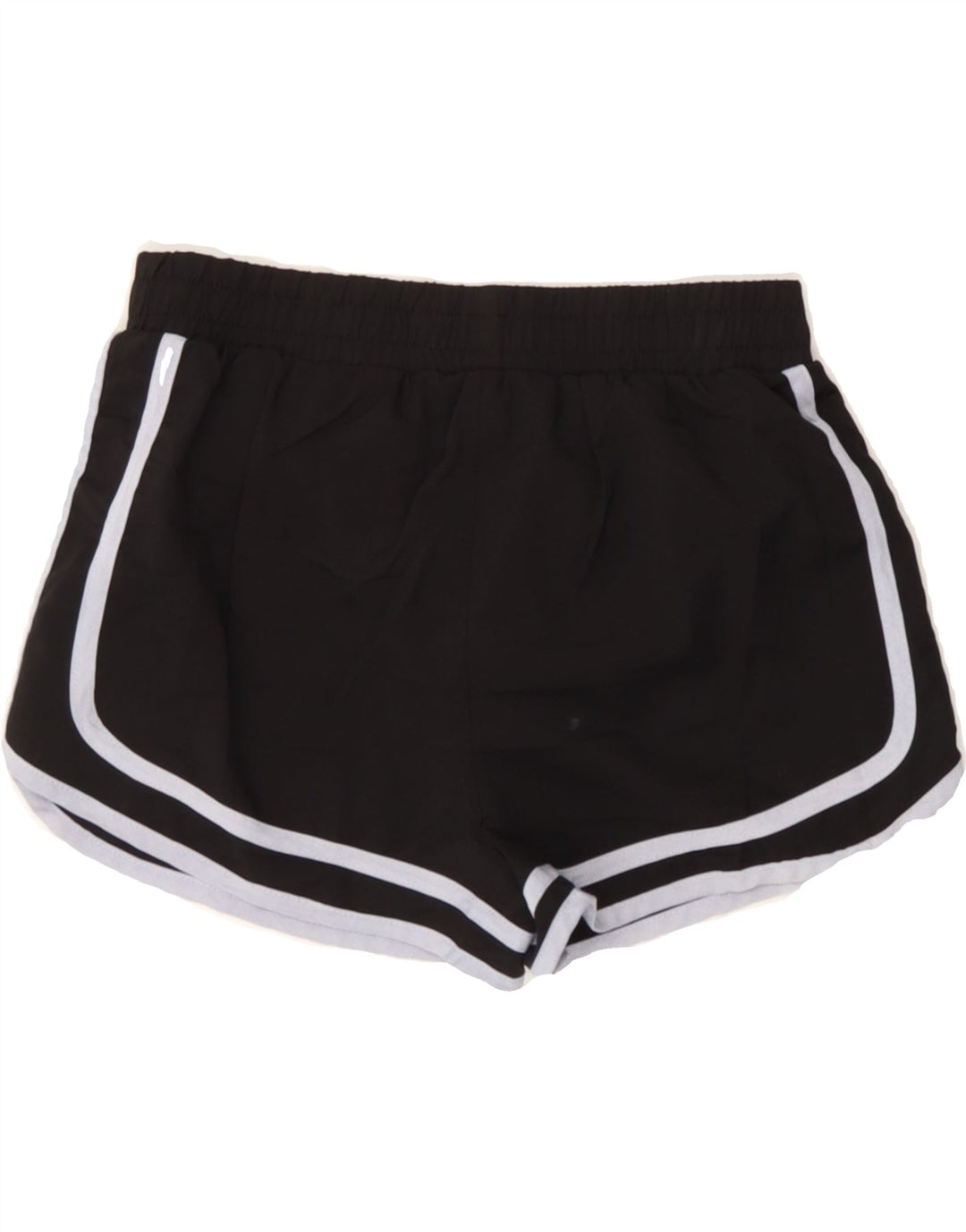 CHAMPION Girls Sport Shorts 11-12 Years Large  Black Polyester Vintage Champion and Second-Hand Champion from Messina Hembry 