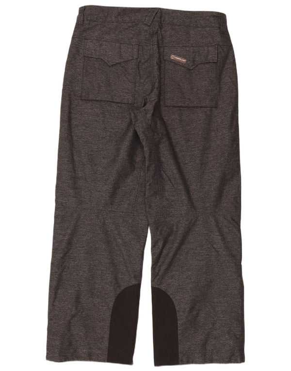 Timberland Mens Cargo Windbreaker Trousers Large W36 L32 Grey Nylon Winter