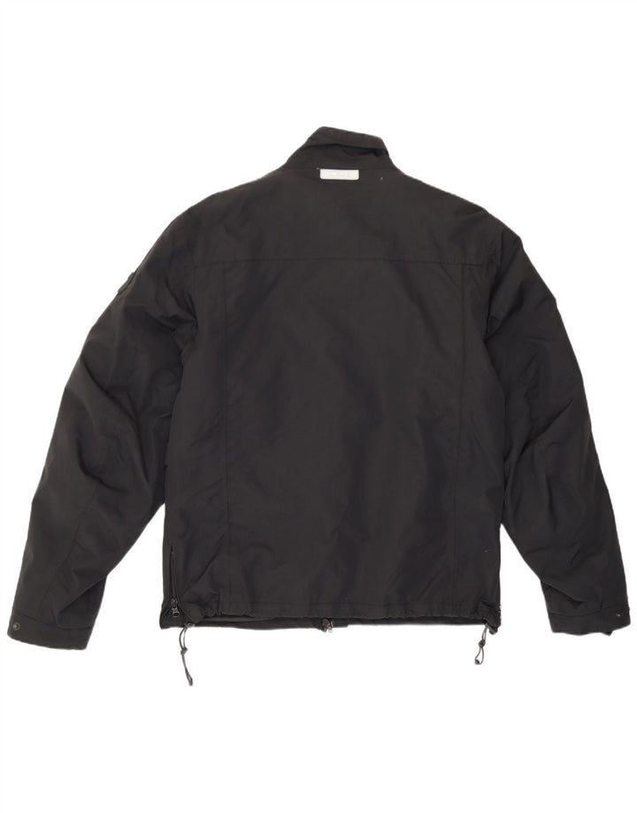 OJ Atmosfere Mens Utility Jacket UK 40 Large Black Nylon