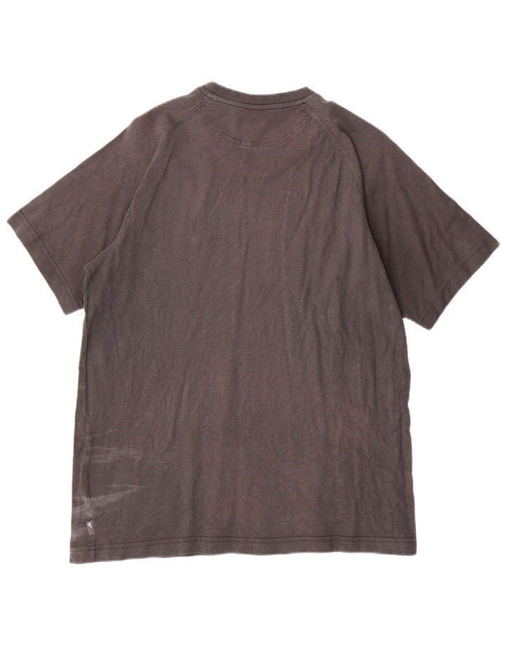 ADIDAS Mens T-Shirt Top Medium Grey Cotton