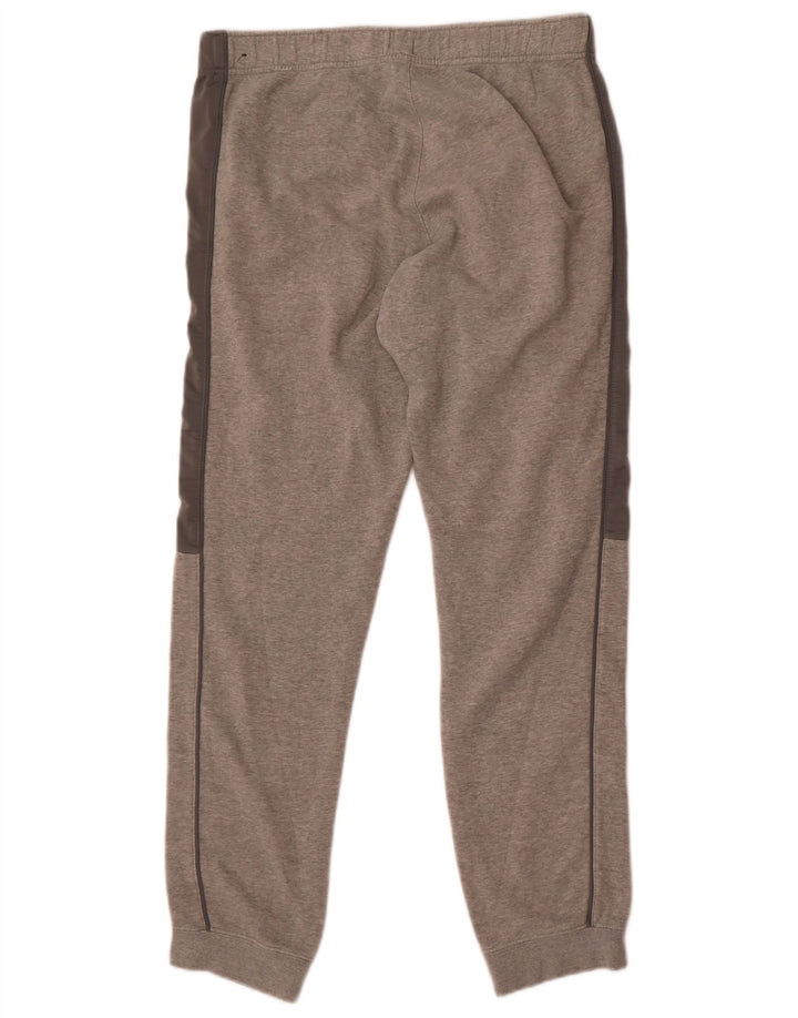 Nike Mens Tracksuit Trousers Joggers Medium  Grey Colourblock Cotton