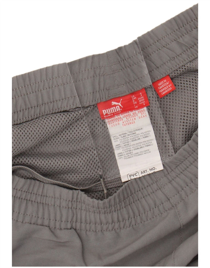 PUMA Mens Tracksuit Trousers Joggers Small  Grey Polyester