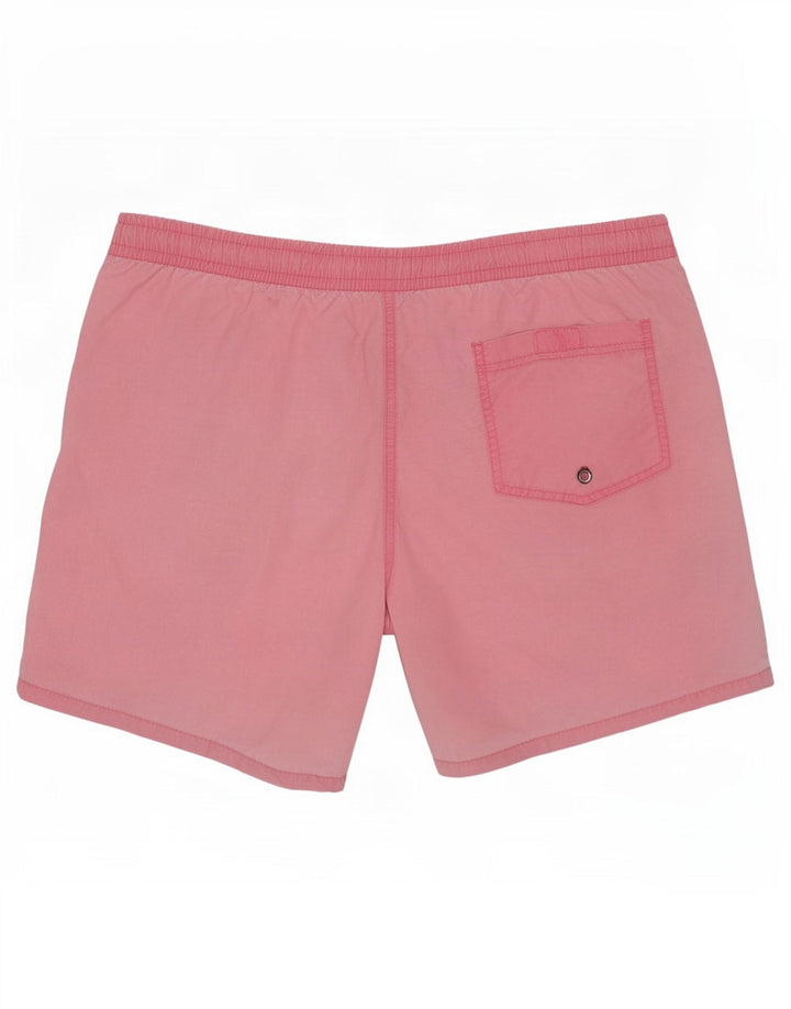 Zara Mens Swimming Shorts Large Pink Polyamide
