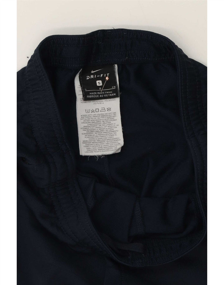 Nike Mens Tracksuit Trousers Small Navy Blue Polyester