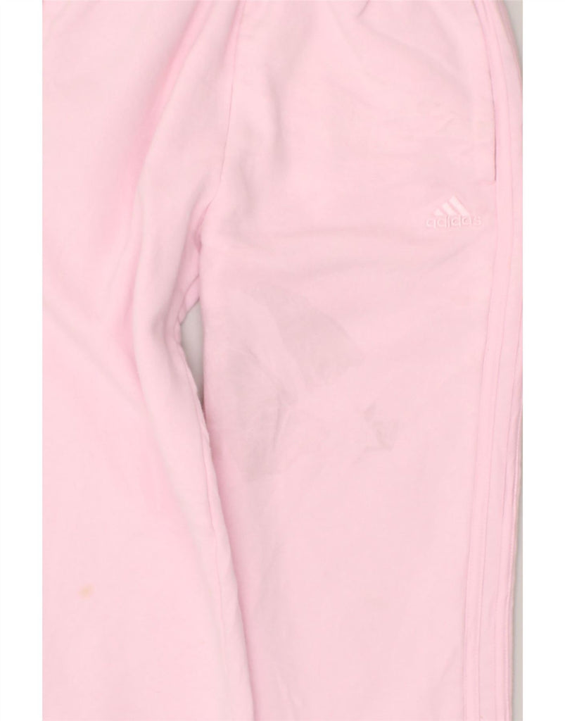 ADIDAS Girls Tracksuit Trousers Joggers 13-14 Years Large Pink Cotton | Vintage Adidas | Thrift | Second-Hand Adidas | Used Clothing | Messina Hembry 