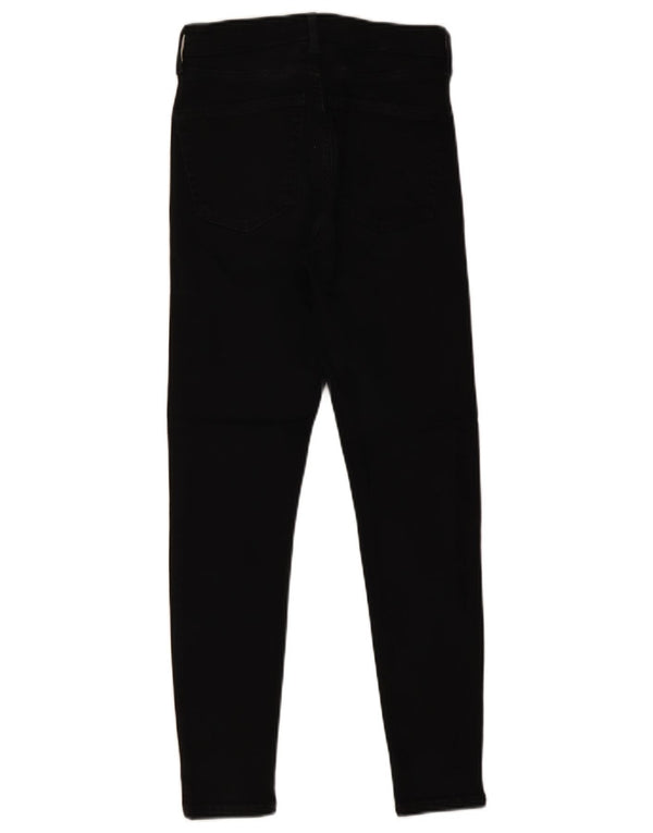 Topshop Womens Skinny Jeans W28 L26 Black Cotton