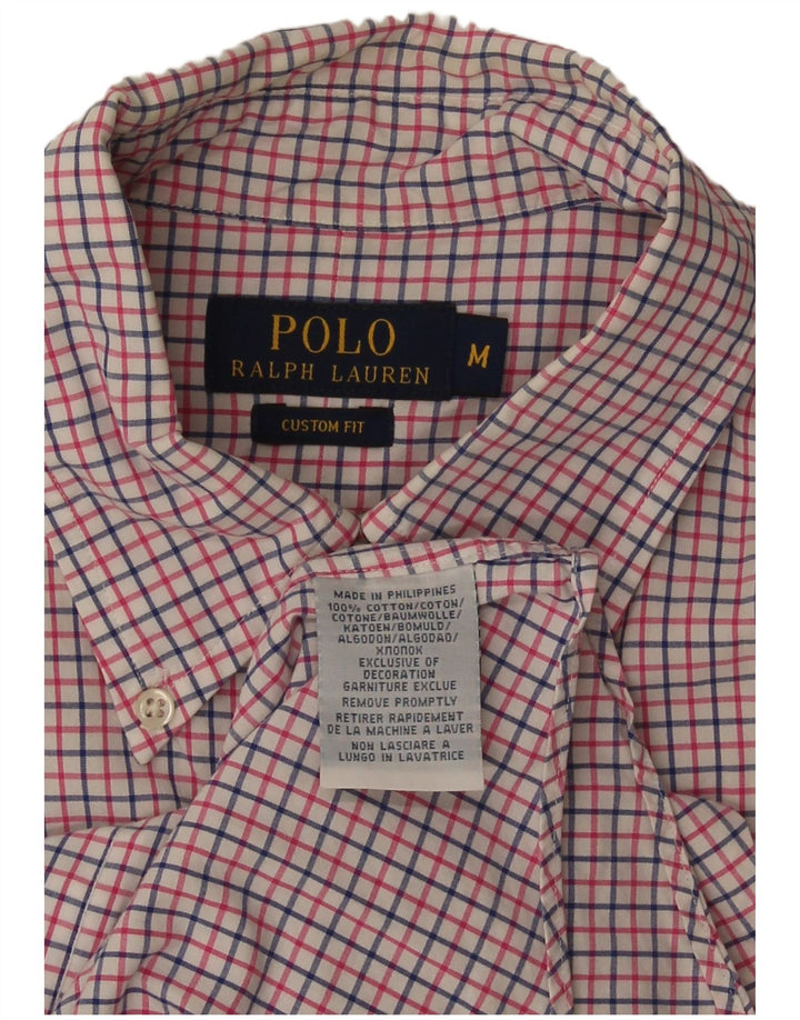 Polo Ralph Lauren Mens Short Sleeve Shirt Medium Multicoloured Check